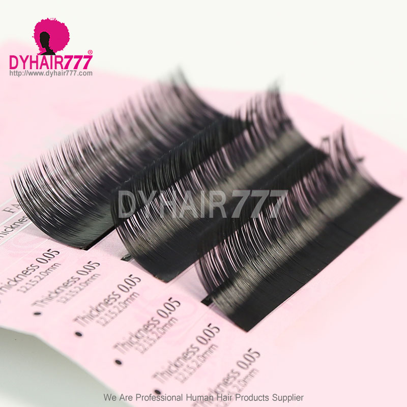 False Eyelashes Individual Lashes Makeup Tools 1 box (Please Specify The Thickness :0.05、0.07、0.15, Length 8mm-13mm)