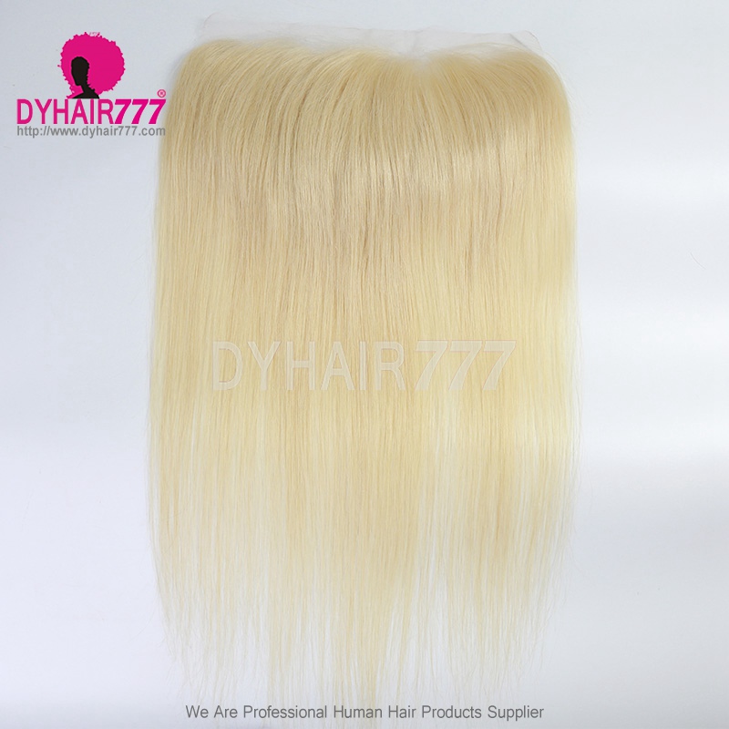 Royal Blonde 613# 13*6 /HD 13*6 Lace Frontal Straight Hair Virgin Human Hair