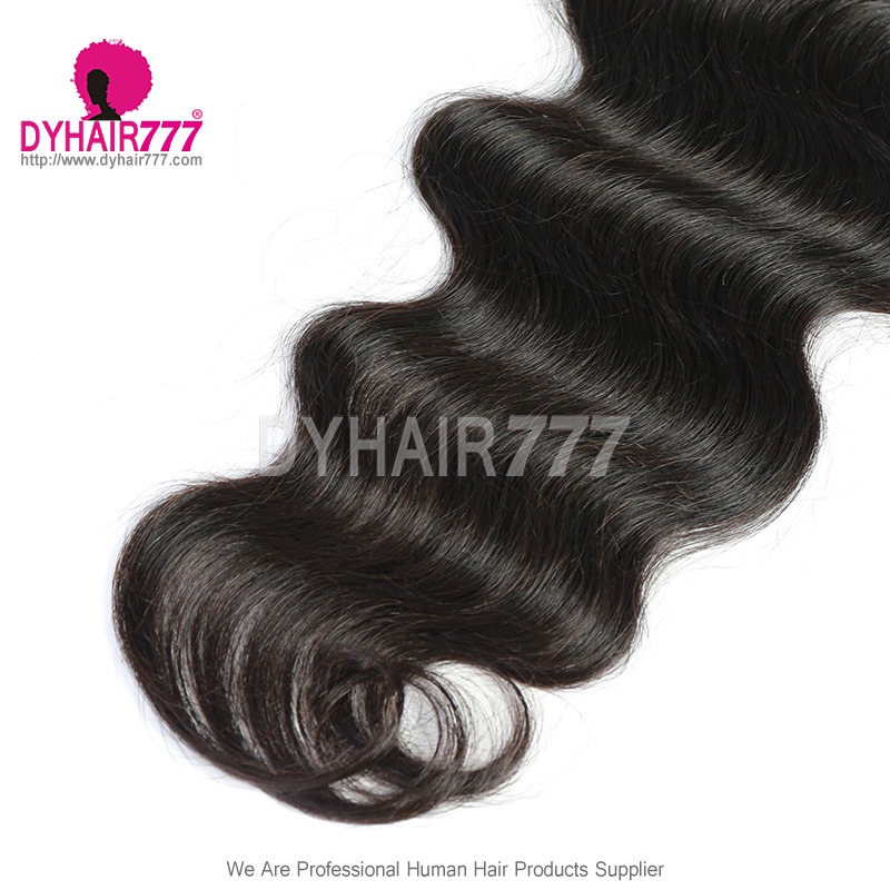 HD 4x6 Lace Closure Skin Melt Virgin Human hair With Baby Hair Pre Plucked Natural Color