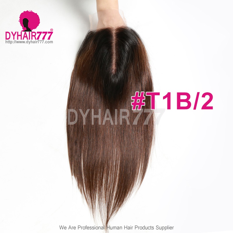 Color 5x5 Closure Transparent Lace Top Kim K Closure Virgin Human Hair