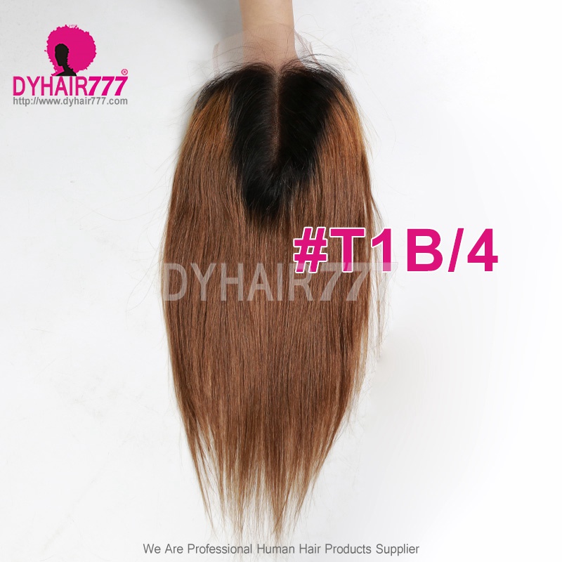 Color 5x5 Closure Transparent Lace Top Kim K Closure Virgin Human Hair