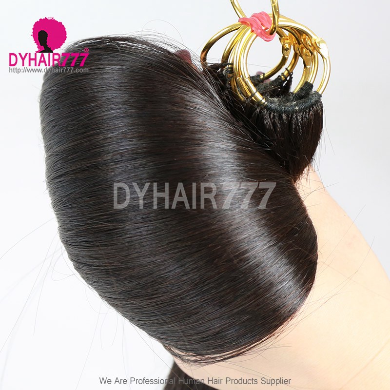 Crochet Feather Hair Extension Generation 2nd 100% Remy Human Hair Silky Straight Natural Color 200 PCs/Lot