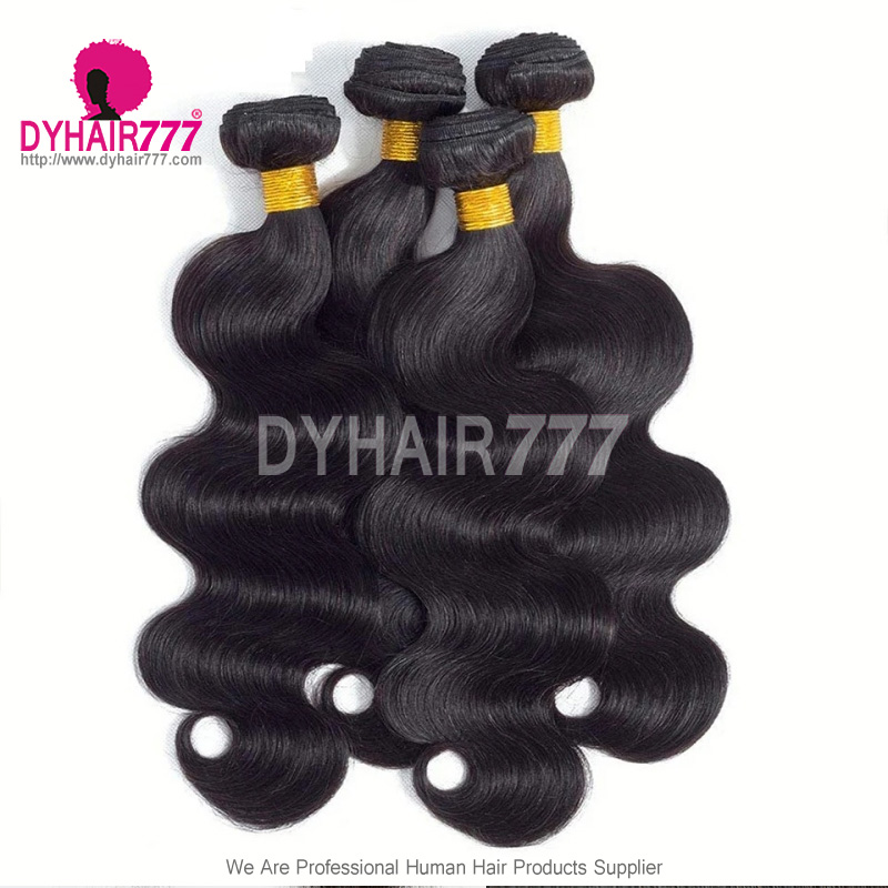 Color 1# Jet Black 1 Bundle 14A Royal Grade Straight Virgin Hair Extensions DY Beauty Hair Products