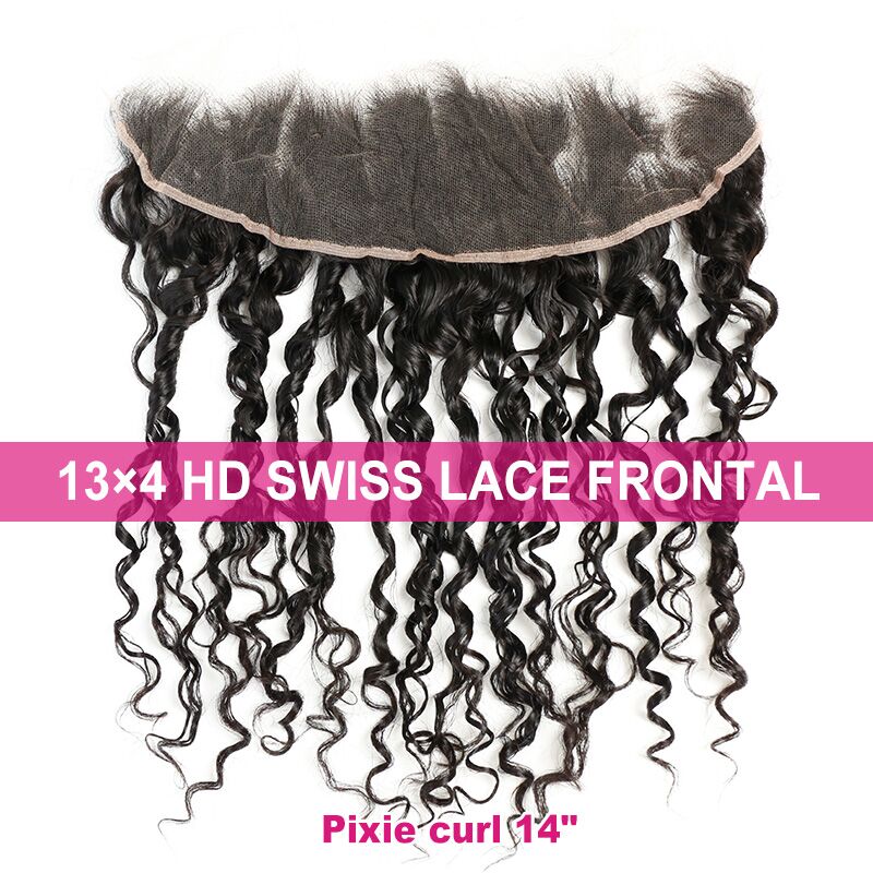 Lagos Hairline HD Lace 13x4 Frontals Human Hair With Baby Hair Natural Color