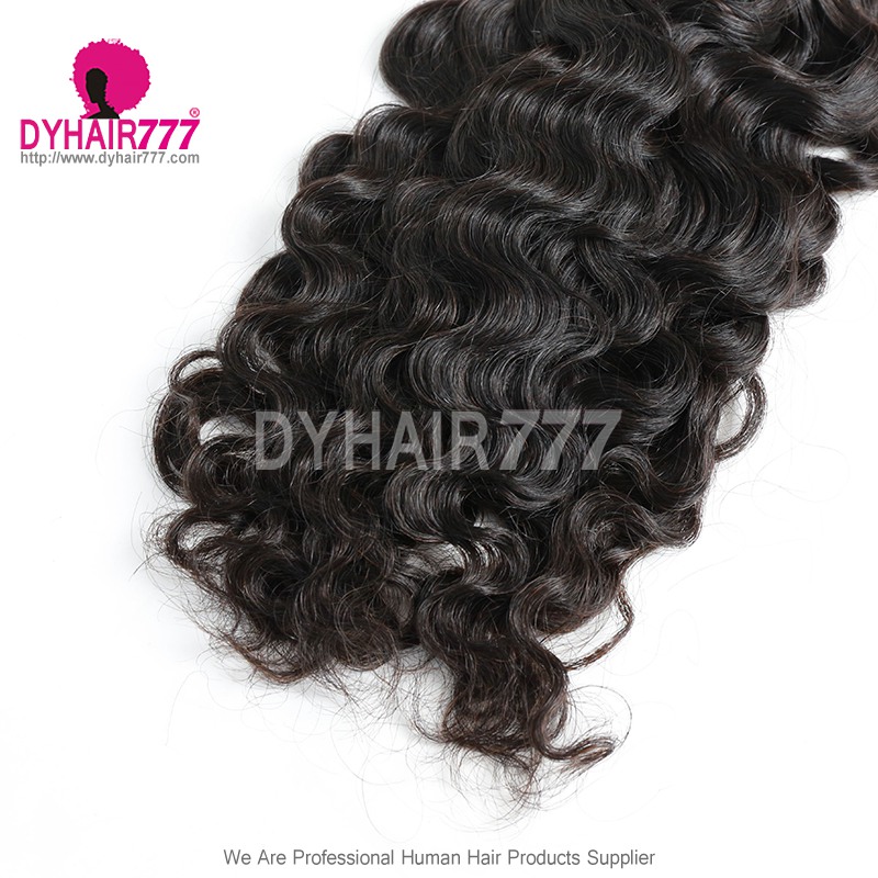 1 Pack Crochet Hair Extension Burmese Curl For Miracle Knots (100g pre sparated strands)100% Virgin Human Hair Natural Color