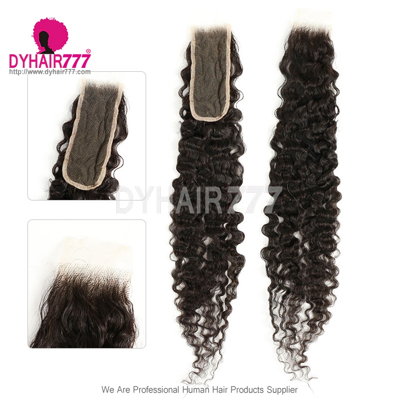 2x6 HD Top Lace Closure With 3 or 4 Bundles 14A Royal Grade Virgin Hair Human Hair Extenions