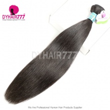 Color 1b Wholesale 1 Bundle Peruvian Standard Virgin Straight Hair Extension 