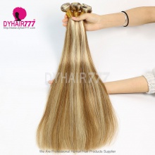 1 Bundles P8/613 Straight Brazilian Hair 100% Virgin Human Hair 